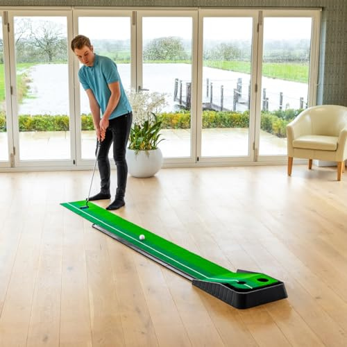 FORB Tapis de Putting pour l’Entraînement de Golf (Choix de Modèles & Tailles) (Tapis de Putting 'Double Vitesse')