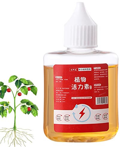 Stimulateur de croissance des plantes | 50 ml de nutriments liquides pour boutures de plantes de jardin, ingrédient naturel pour un enracinement plus rapide, nutriments à base de plantes tout usage