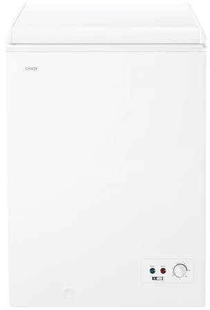 CANDY - Congelateur coffre - CCHH 100 E - Capacité nette totale 97 litres, Niveau sonore 39 dB, Froid Statique, Pouvoir de congélation 4,5kg/24h, Classe énergétique E