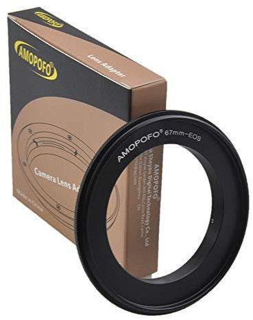 67mm Retroadapter Ring.Geeignet Makroaufnahmen,Kompatibel mit für Canon-EF-Bajonett 60D 70D,77D,80D,10D,20D,30D,40D,50D,5D,5D Mark II,5D Mark IV,5DS,6D,7D,1D,1D Mark IV