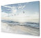 murando - Wandbilder XXL Landschaft 120x80 cm 1 tlg Wand Deko Leinwand Bilder Groß Wanddeko Wohnzimmer Schlafzimmer Kunstdrucke Strand Meer Vögel Möwen Meereslandschaft c-B-0667-b-a