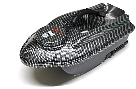 Torcster 214803 Futterboot Actor Carbon V6 Angeln Köder Schiff Karpfenangeln RTR GHz inkl. Akku, Ladegerät, Carbon Optik