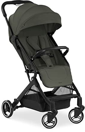 hauck Travel N Care - Dark Olive - GOLD WINNER Mother & Baby Awards 2024, Leichter Reisewagen mit Regenschutz, Federung, kompakt & faltbar, UPF 50+, voll liegend ab Geburt bis 22 kg