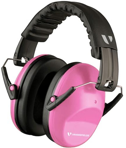 Vanderfields Casque Anti Bruit Adulte, 26dB Certifié CE, Casque Réducteur de Bruit, Protection Auditive Sécuritaire, Casque Sensitif, Casque Anti Bruit pour Autisme, Bricolage, Tonte, Chantier