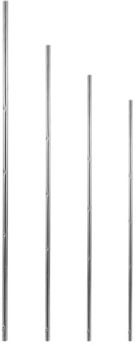 ibasenice Kickermaschine Tischfußballstange Zubehör für Tischfußball Kickertisch Stange fußballtisch tischfußballspiel Tischfußballgriff Kickerstangen-Zubehör Tischfußball-Griff Eisen Silver