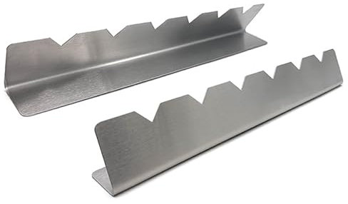 2 Pezzi Griglia Spiedini in Acciaio Inox - Supporto per Spiedini Barbecue, Accessori per Carne e Arrosticini
