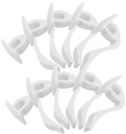 BESTOYARD 10 Pièces Support Clips pour Radiateur Clips de Montage de Tuyau pour Couvercle de Radiateur et Support de Ventilateur Installation Facile et Sécurisée Accessoires pour Maison et