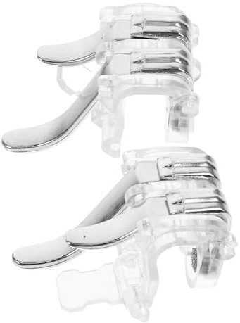 CONGARTENO Controller Di Trigger e Grilletto Per Smartphone, Accessori Di Gioco Mobile Per Giocatori, Design Leggero in Abs Gomma, Compatibile Vari Modelli, Per Gaming Preciso e Portatile