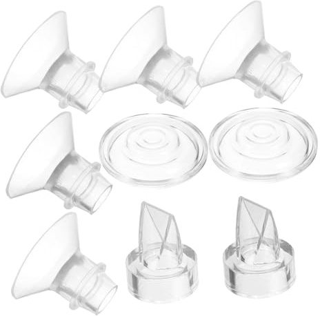 FRCOLOR Kit de Inserts de Bride pour Tire-lait Portable Silicone Mamelons et Embouts Sein pour Allaitement Sécurisé