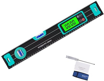 Niveles De Burbuja Buscadores Ángulos Niveles Digitales Regla Transportador Con Función Retención Datos Pantalla LCD Inclinómetro Electrónico Nivel Magnético Precisión