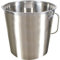 KERBL Seau en Acier Inoxydable pour Élevage/Agriculture Urbaine 8,5 L, argent