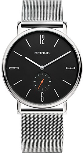 Bering Time Herren-Armbanduhr XL Analog Quarz Edelstahl 53739-002