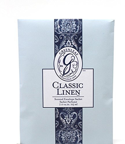 Unbekannt Greenleaf - Duft-Sachet Duftsäckchen Dufttüte Duftgranulat Duftbeutel Classic Linen