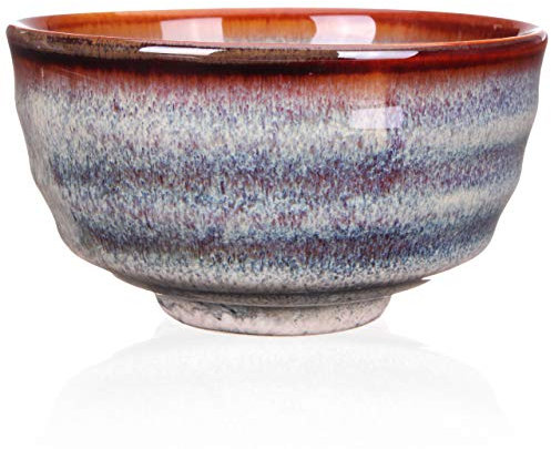 Goodwei Matcha Schale aus Keramik | Chawan Teeschale für Matcha, 180 ml (Uji)