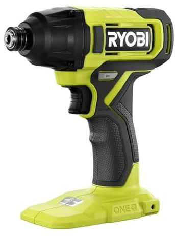 RYOBI ONE+ 18V Visseuse à percussion sans fil 6,35 mm (outil uniquement) Vert