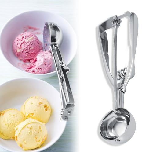 Paletta per Gelato potato scoop Paletta per Gelato in Acciaio Inossidabile potato scoop Paletta per Biscotti, Paletta per Gelato, Paletta per Melone per Set da makronator Forno Cucharas de helado nan