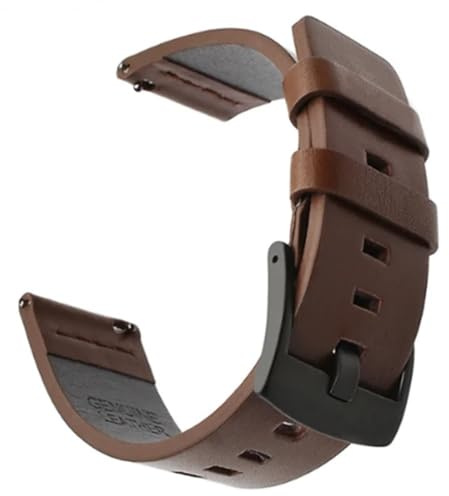 WHARGTSL Lederband passend for SUUNTO 9 Peak/Peak Pro Sportarmband passend for Suunto 3 Smartwatch 20 22mm Armband Armband passend for SUUNTO 5PEAK Correa(Coffee bk,20mm)