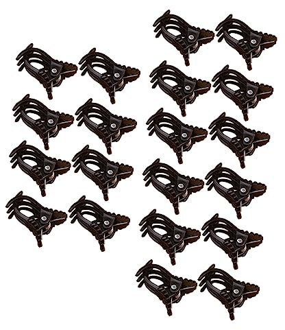 SUPVOX 1 Jeu Pince Orchidée Phalaenopsis Clips De Treillis De Jardin Clip Plante Grimpante Cages À Tomates pour Le Jardin Terreau pour Orchidées Plantes Usine Brown Plastique 150 Pièces