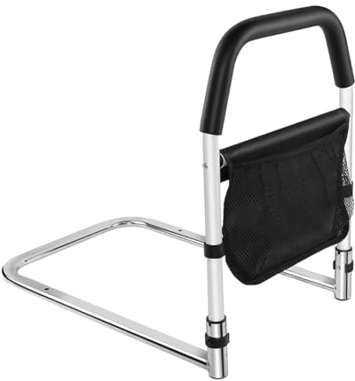 Barriere per anziani - Maniglie di supporto di sicurezza, barre laterali regolabili, protezione anticaduta | Assistenza alla camera sicura per anziani, persone con disabilità