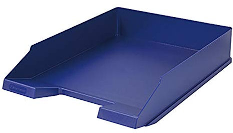 Soennecken Briefablage DIN A4, stapelbar, Polystyrol, blau