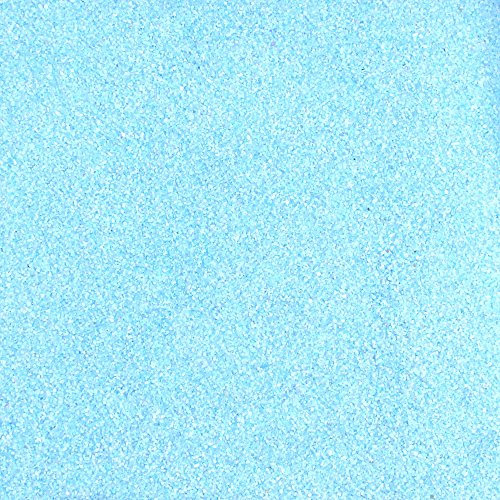 Dekosand 0,1-0,5 mm 1 kg hellblau