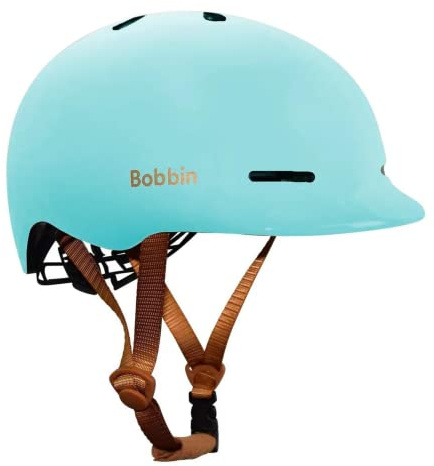 Bobbin Bike Helmet for Adults & Kids | Lightweight Bicycle Helmet Mens Ladies Boys and Girls | Safety Cycle Helmet with Adjustable Strap & 11 Vents (Matte Green)