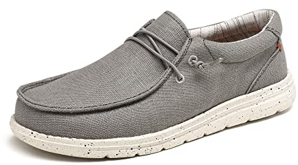 Bruno Marc Mocassins Femmes Confortable Chaussures Plates à Enfiler Loafers pour Conduite Mocassin pour Femme,Size 39,Gris,SBLS225W