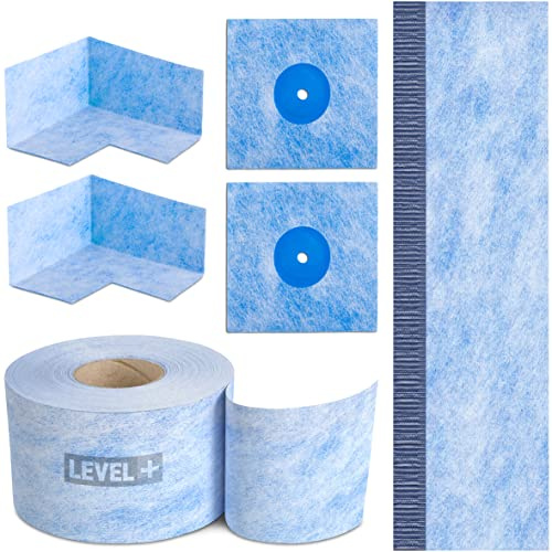 Bandset Dichtband, Dichtecken, Dichtmanschetten, Wannendichtband, Frostbeständig, Abdichtung Innen Außen Bad Balkone Set B7