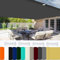 Sonnensegel Quadratisch 3.3 x 7 m 98% UV Schutz Sonnensegel Nach Mass mit Ösen Und Kordel Reißfest für Garten Balkon Terrasse Camping, Dunkelgrau