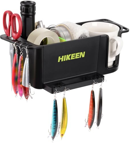 Hikeen Portabicchieri per Barca, Accessorio Portaoggetti per Barca, Portabicchieri Multifunzionale per Barca a Remi, Kayak e Barca a Vela