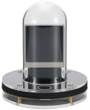 Ticha Stazione meteorologica intelligente Wi-Fi, orologio con simulazione di tubo Nixie, album elettronico animato, decorazione da scrivania.