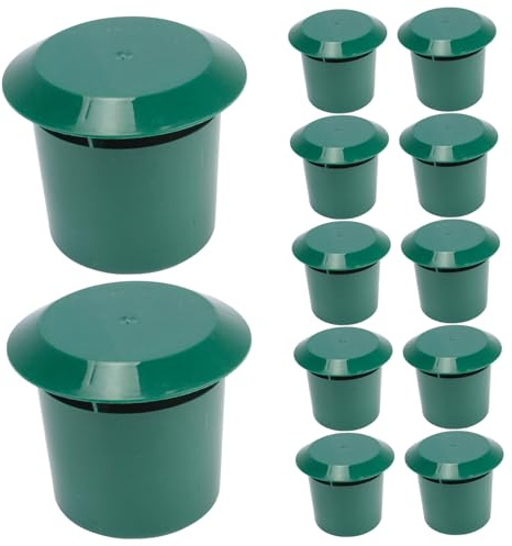 Uanqfegy Snigelbete för trädgård med lock 12-pack – PP-plastfångare för utomhus trädgård gräsmatta och växtskydd