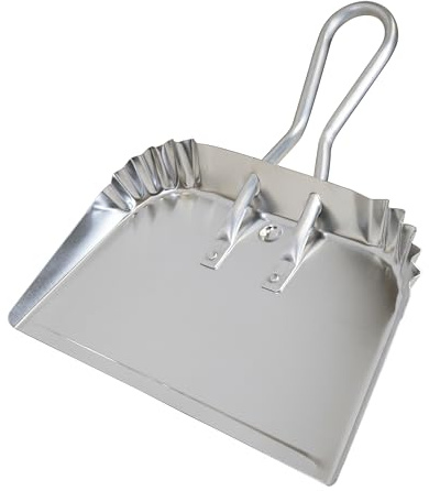 Quickie Bulldozer 17 Aluminum Dust Pan, for Heavy Duty Dusting and Debris Collection