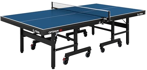 STIGA Optimum 30 Indoor Competition Table Tennis Table with 30mm Tournament Top, ITTF-Approved Performance & Professional Net System