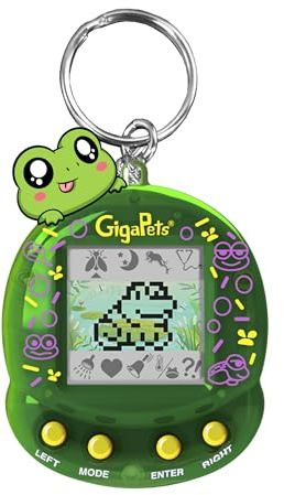 Giga Pet Floppy Frog Toy for Ages 5 and Above, 90s Throwback Collector’s Edition, Animal Care Through Play