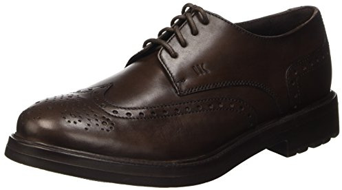 Lumberjack State Scarpe Brogue Stringate, Uomo, Marrone (Ce002 Dk Brown), 44