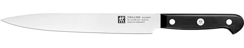 ZWILLING Coltello Gourmet per Carne, 20 cm, Acciaio Inossidabile, Manico Ergonomico Nero, Made in Germany