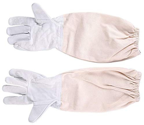HOTEU Children's Bee Protection Gloves Are Durable - Beekeeping Long-sleeved Gloves Children's Bee Farm Experience Visit Protective Equipment