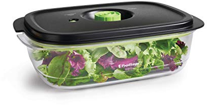 FoodSaver 2129973 Preserve & Marinate 10 Cup vakuumförsegling -behållare för snabb marinering eller frys och skafferi lagring