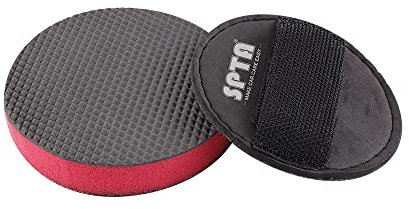 Clay Disc Sets, 80mm reinigt und glättet lackierte Oberflächen und entfernt ideal festanhaftende Verschmutzungen Maschinenverarbeitung, Problemlöser gegen hartnäckige Verschmutzungen auf Lack und Gla