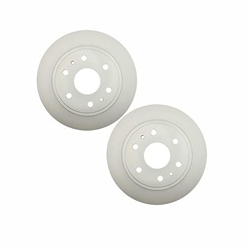 Truck Rear Disc Brake Rotor Set of 2 Fits 2014-2019 Chevrolet Silverado 1500 (with out Electronic Parking Brake)