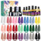 Phoenixy UV Nagellack, 21 Rot Rosa Gelb Blau Farben Gel Nagellack UV mit Base Top Matt Coat, Gel Nail Polish für Frauen Salon Design zu Hause