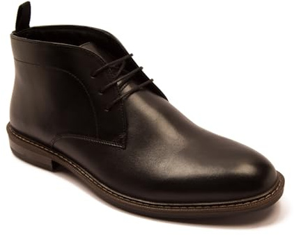 Thomas Crick Hutchins Men’s Genuine Leather Chukka Boots Lace-Up Ankle Boots | Desert Style Smart & Casual Wear