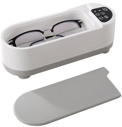 Limpiador de joyas - Máquina limpiadora de joyas de 300 mAh con modo de doble velocidad | Elimina fácilmente la grasa | Herramientas de limpieza recargables para retenedores de dentaduras postizas