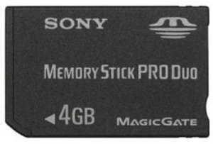 Sony - Memory Stick Pro Duo Speicherkarte (4GB) für PSP