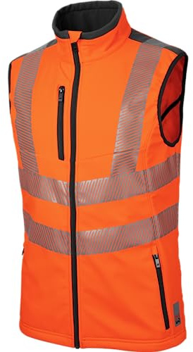 WÜRTH MODYF Warnschutz Arbeitsweste Neon – reflektierende Warnweste für schlechte Sichtverhältnisse in den Größen XS - 6XL – hochwertig & funktionell – in Orange
