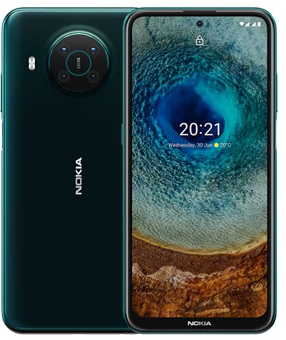 Nokia X10 16,9 cm (6.67) Double SIM Android 11 5G USB Type-C 4 Go 128 Go 4470 mAh Vert