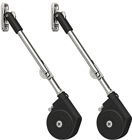 Douper Lot de 2 charnières de support de couvercle à fermeture douce pour boîte à jouets avec couvercle hydraulique de sécurité pour coffre à ouverture par le haut et armoire à ouverture vers le haut