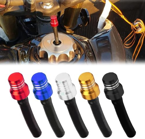5 Pièces Tube de Tuyau de Reniflard de Soupape, Tube de Bouchon de Réservoir, Tuba de Bouchon de Carburant, Bouchons de Valve de Réservoir, Valve de Bouchon de Réservoir de Carburant
