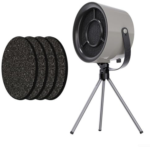 Zilimontt Hotte de table portable, mini hotte de cuisine portable, petit ventilateur d'échappement de cuisine, hotte aspirante USB, pour la maison, la cuisine, le barbecue, la casserole chaude (#8)